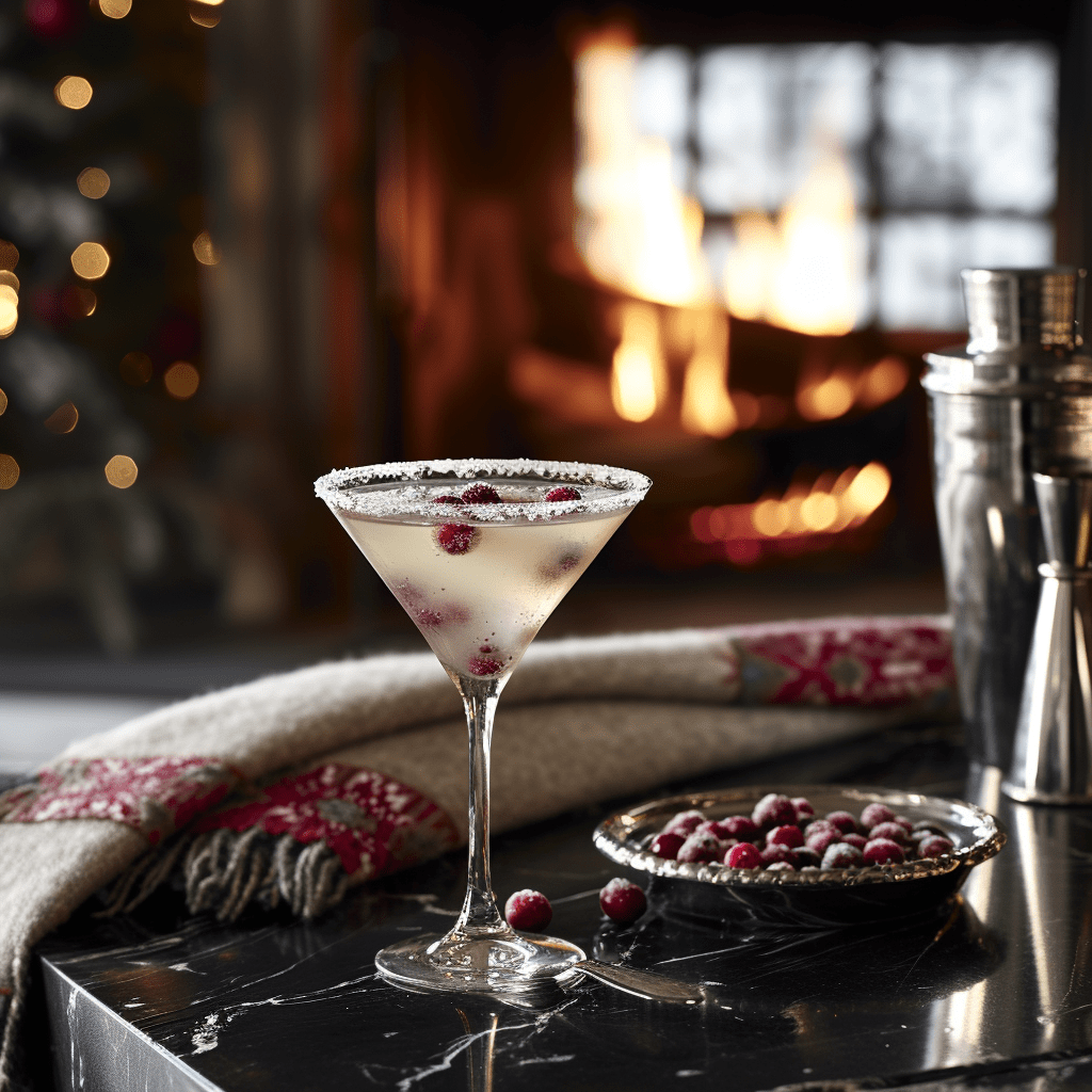Frosty Fireside Martini