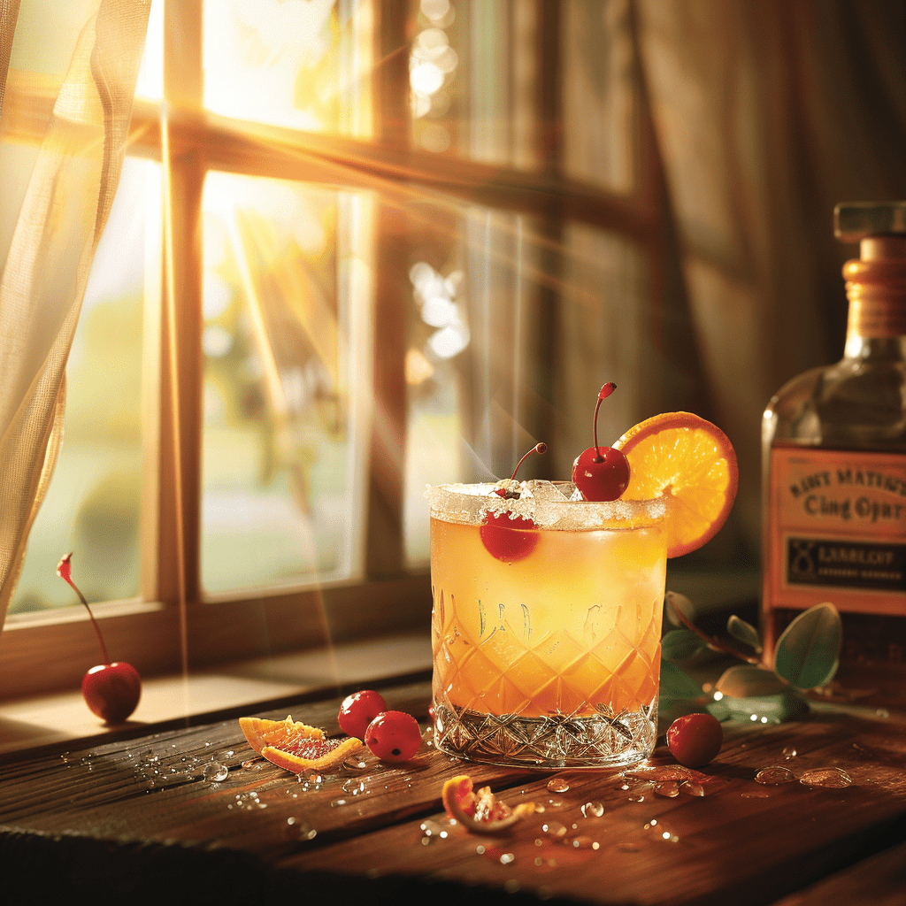 Spring Sunlight Whiskey Sour