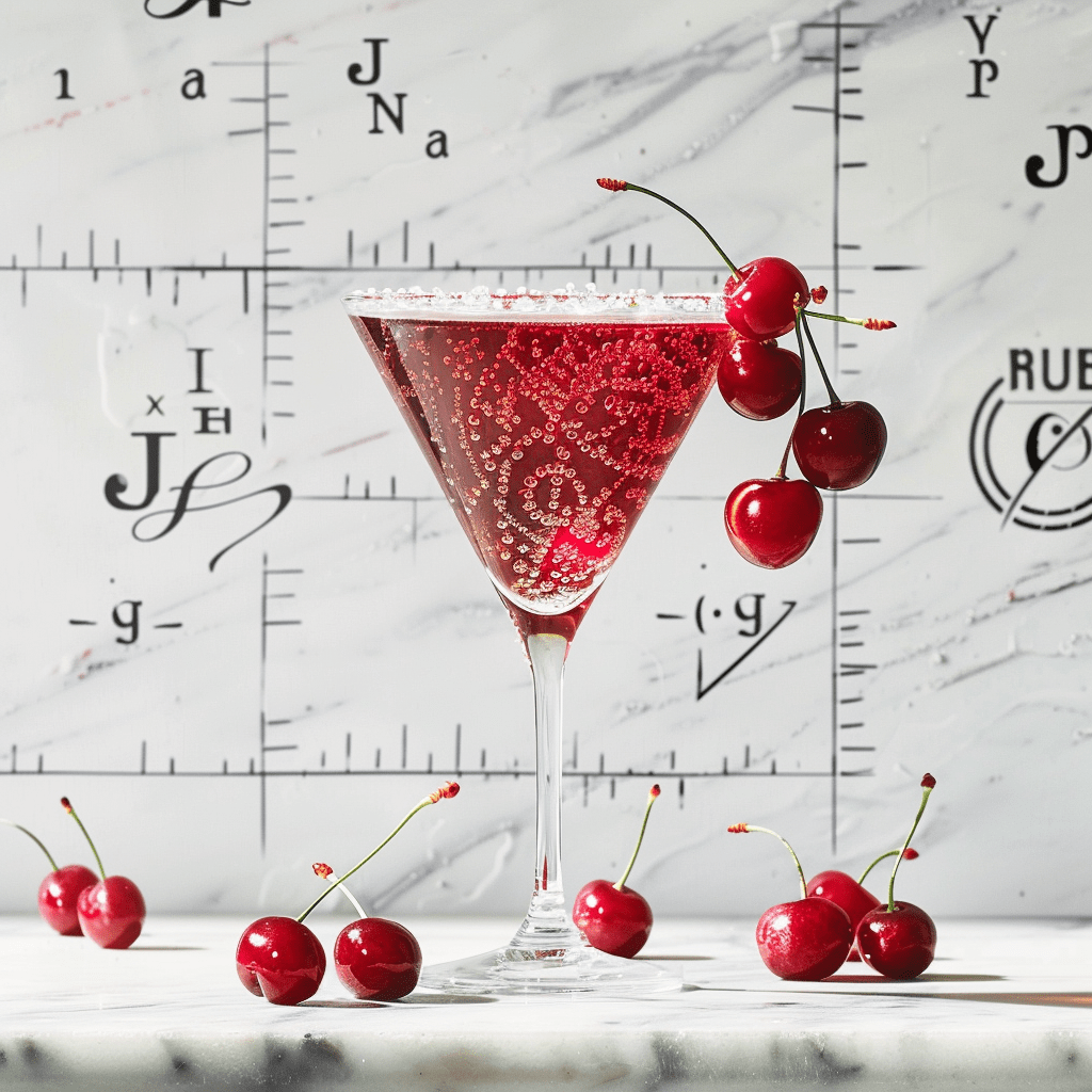 Pi Day Cherry-Berry Martini
